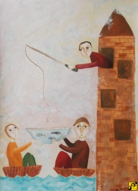 Połów.