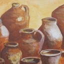 Pomarańczowe wazy